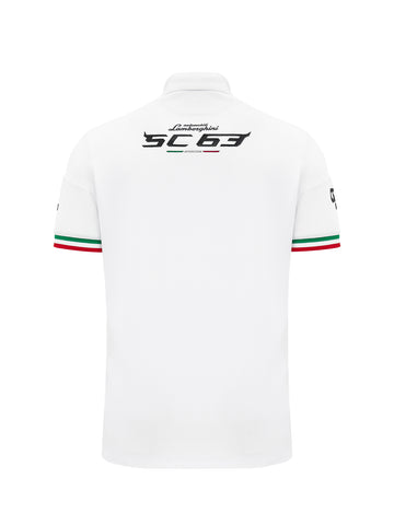 LAMBORGHINI SC T-SHIRT WHITE